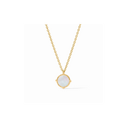 Honeybee Solitaire Necklace -Pearl/Gold