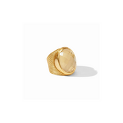 Verona Statement Ring -Iridescent Champagne/Gold (size 7)