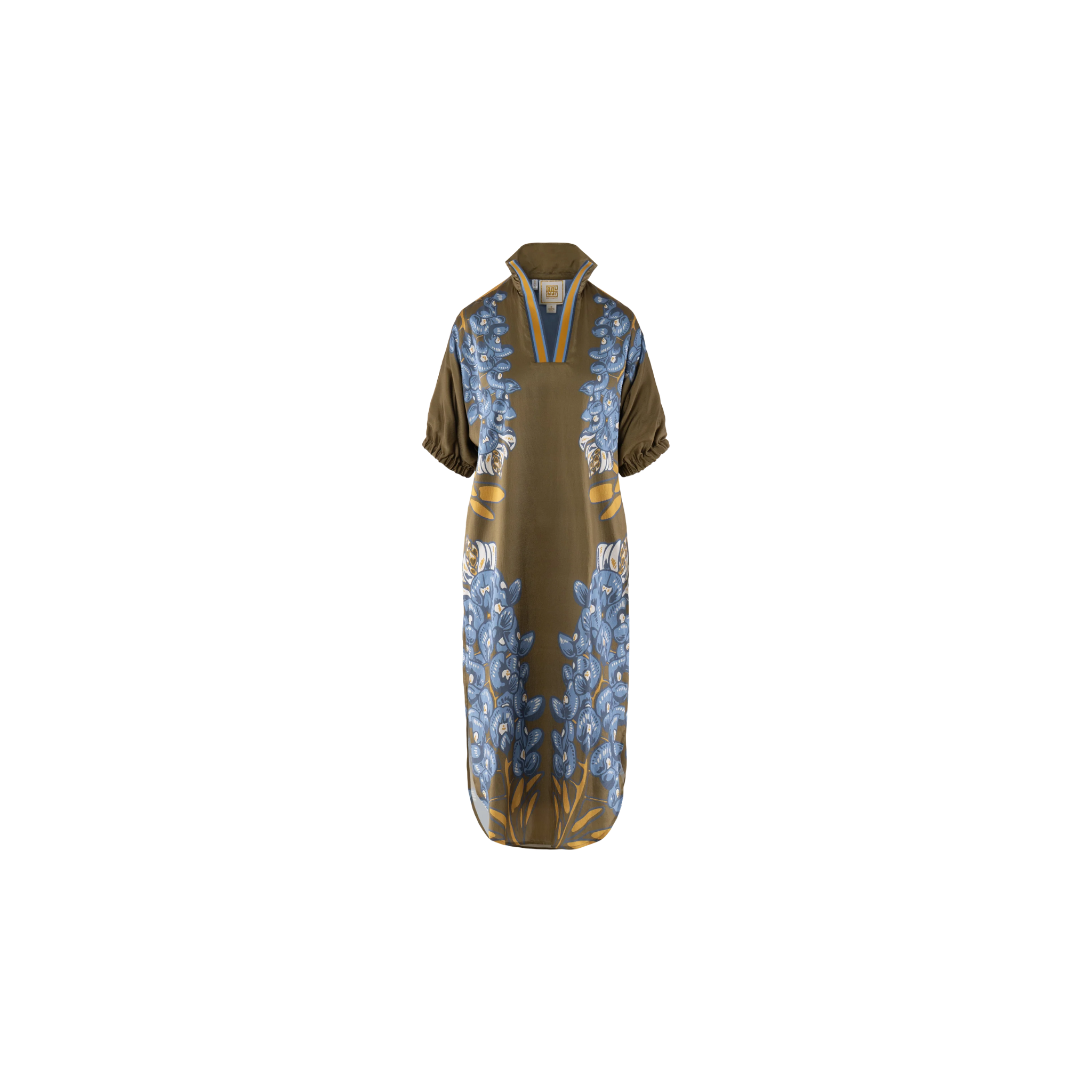 Emily McCarthy Poppy Caftan -Bluebonnet