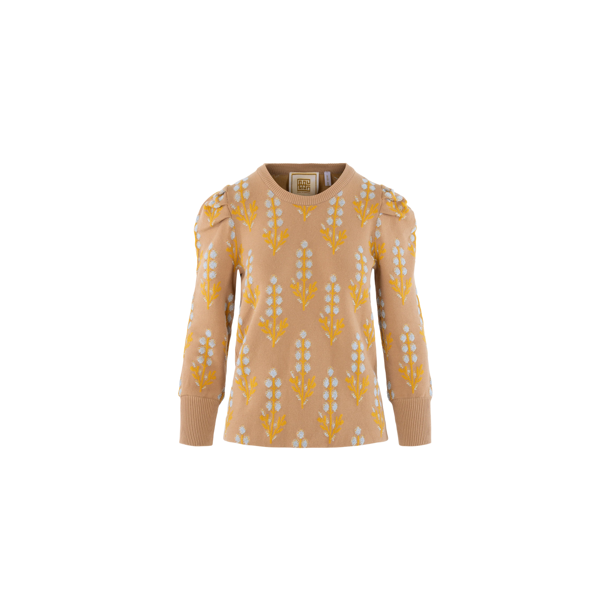 Emily McCarthy Julia Sweater -Bluebonnet