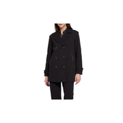 Alma Cavalry Peacoat -Black