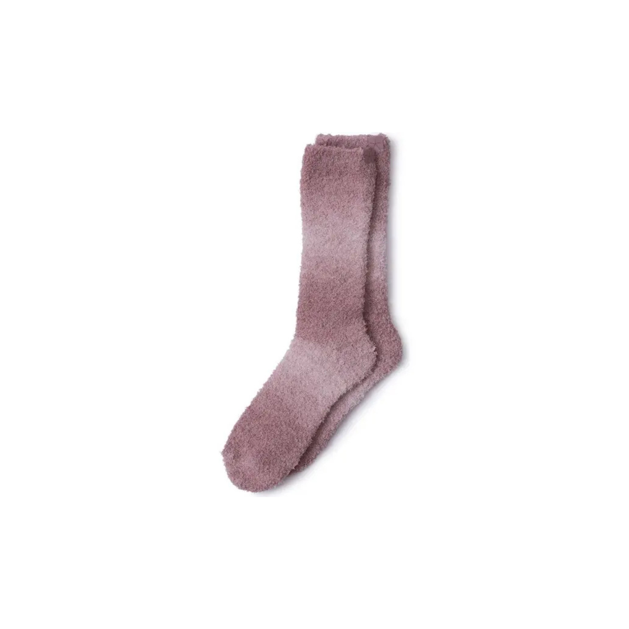 Barefoot Dreams CozyChic Spacedye Socks 1 pair -Teaberry