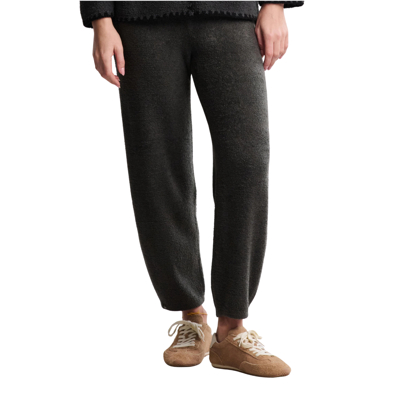 Barefoot Dreams CozyChic Lite Barrel Leg Pant -Dk Moss