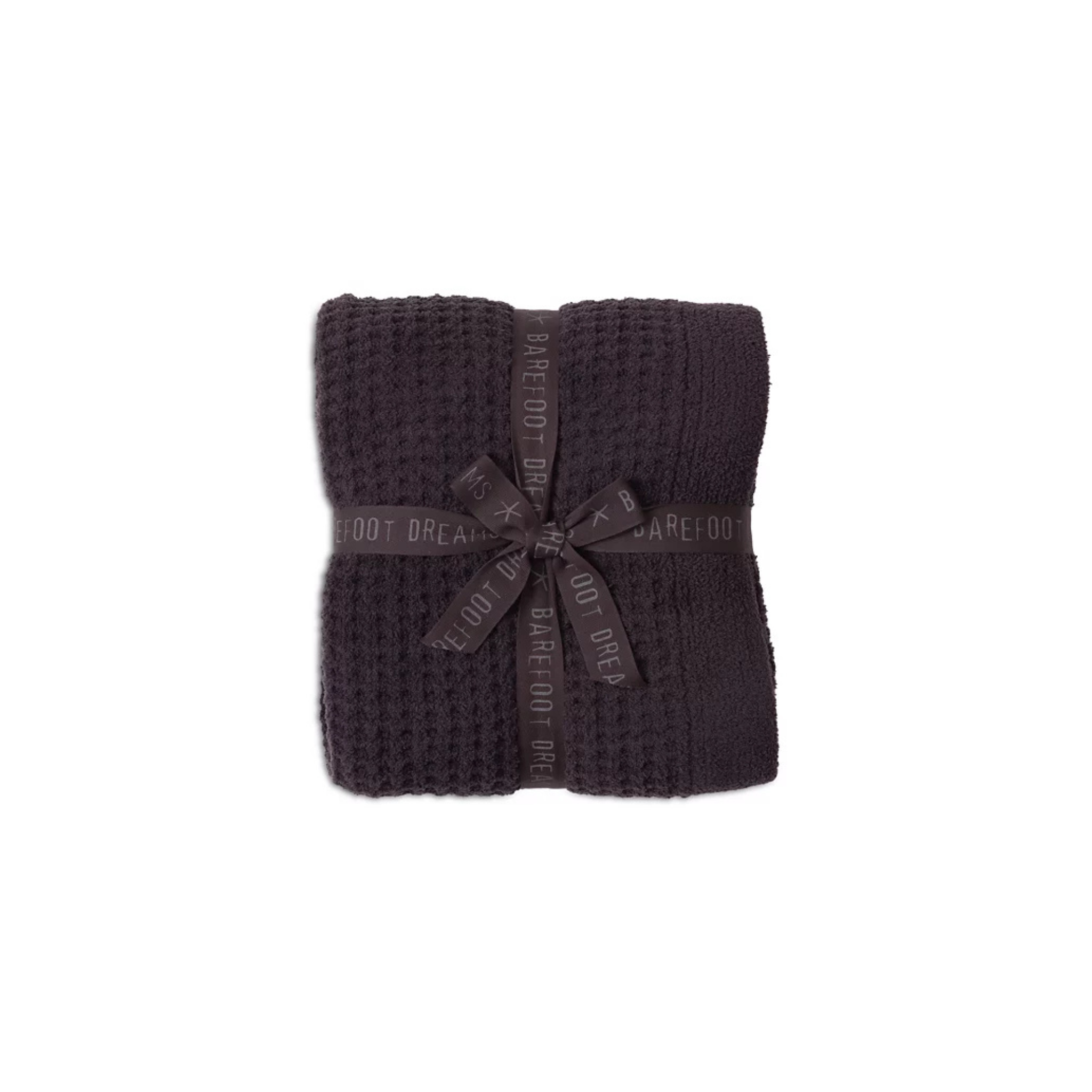 Barefoot Dreams CozyChic Waffle Throw 54" x 72" -Umber