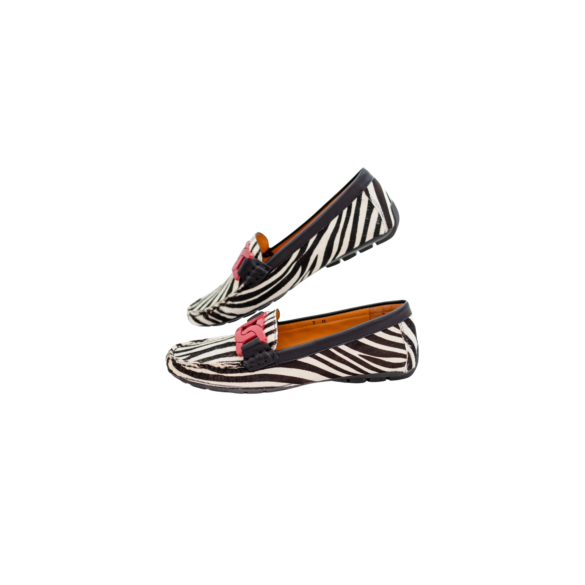Aiker Loafer -Black/White Zebra Hair