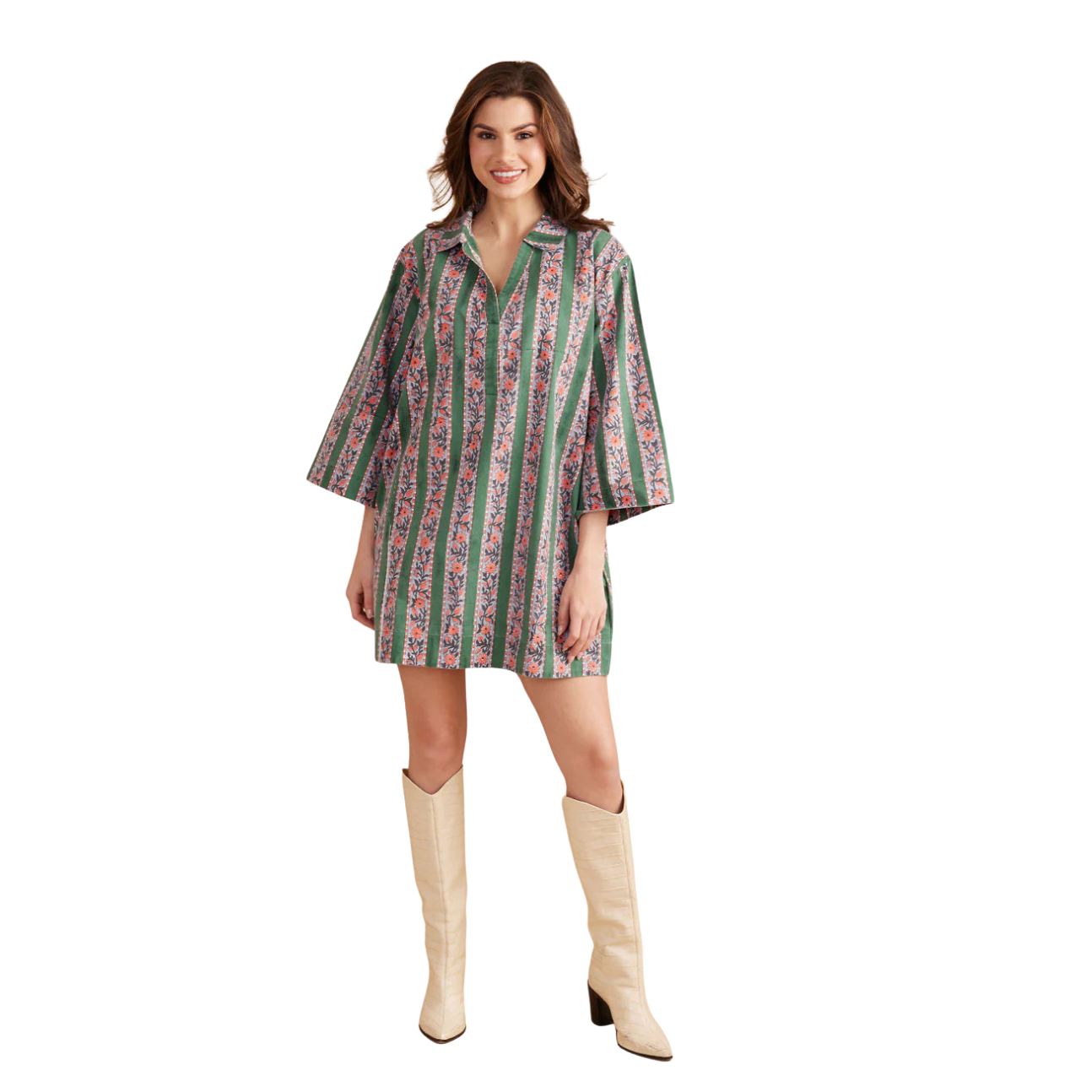 Double A Colette Dress -Floral Manor