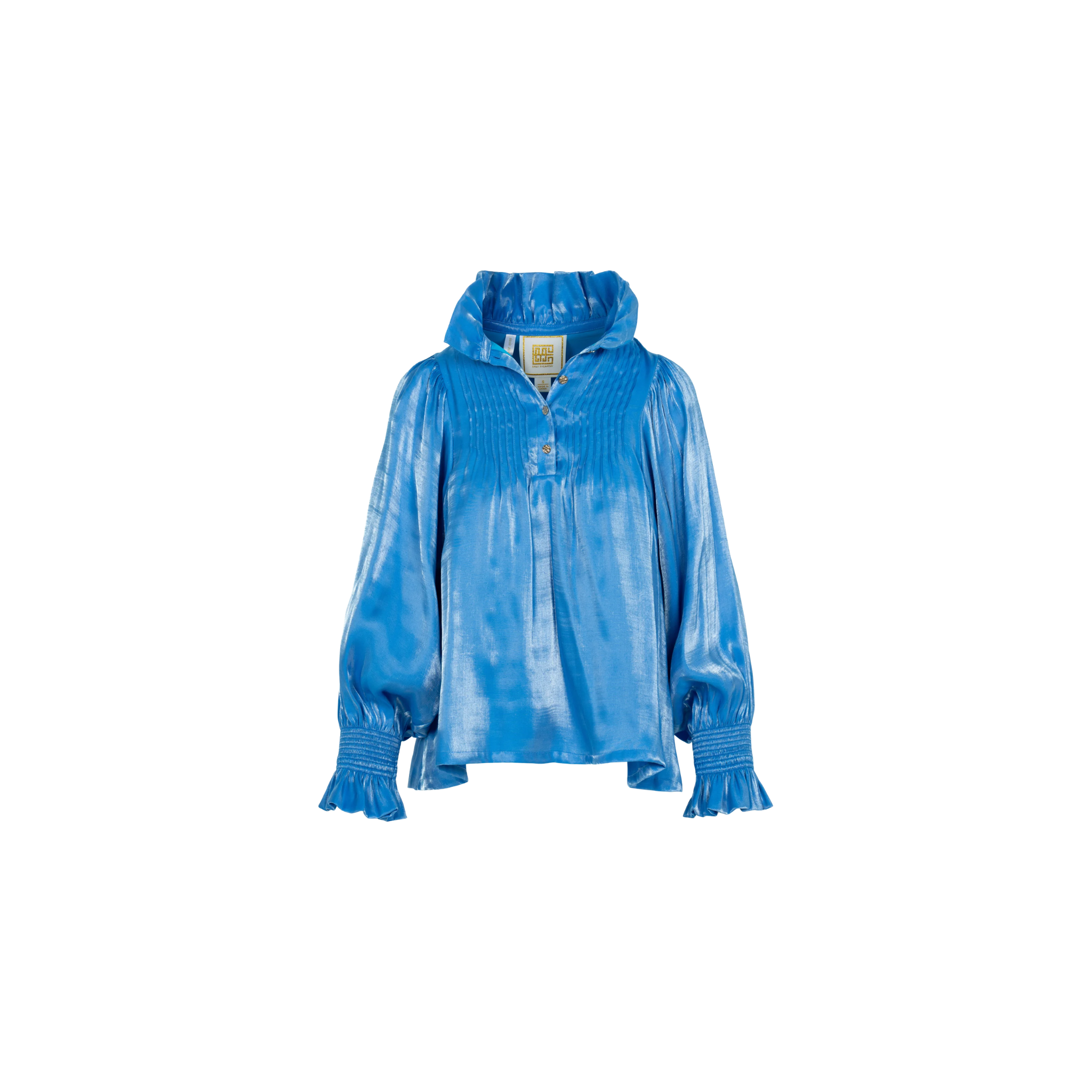 Emily McCarthy Charlotte Top -Sapphire