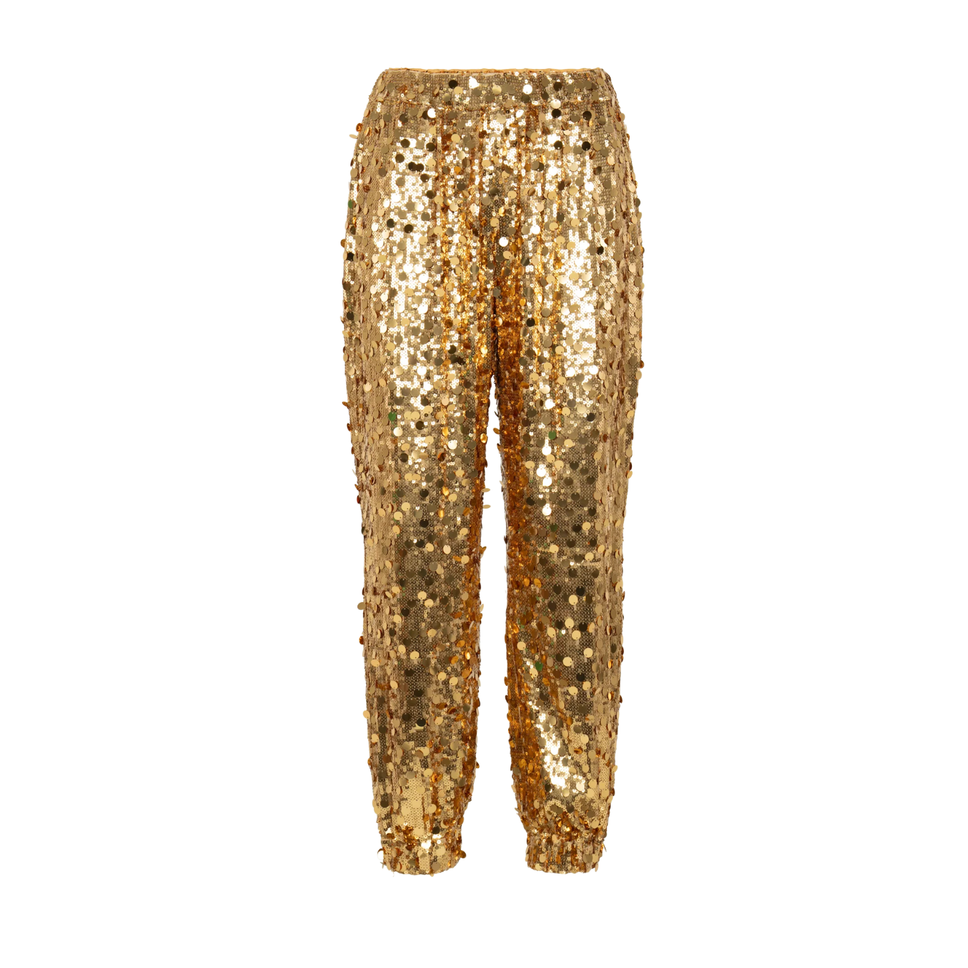 Emily McCarthy Addison Jogger -Gold Sequin