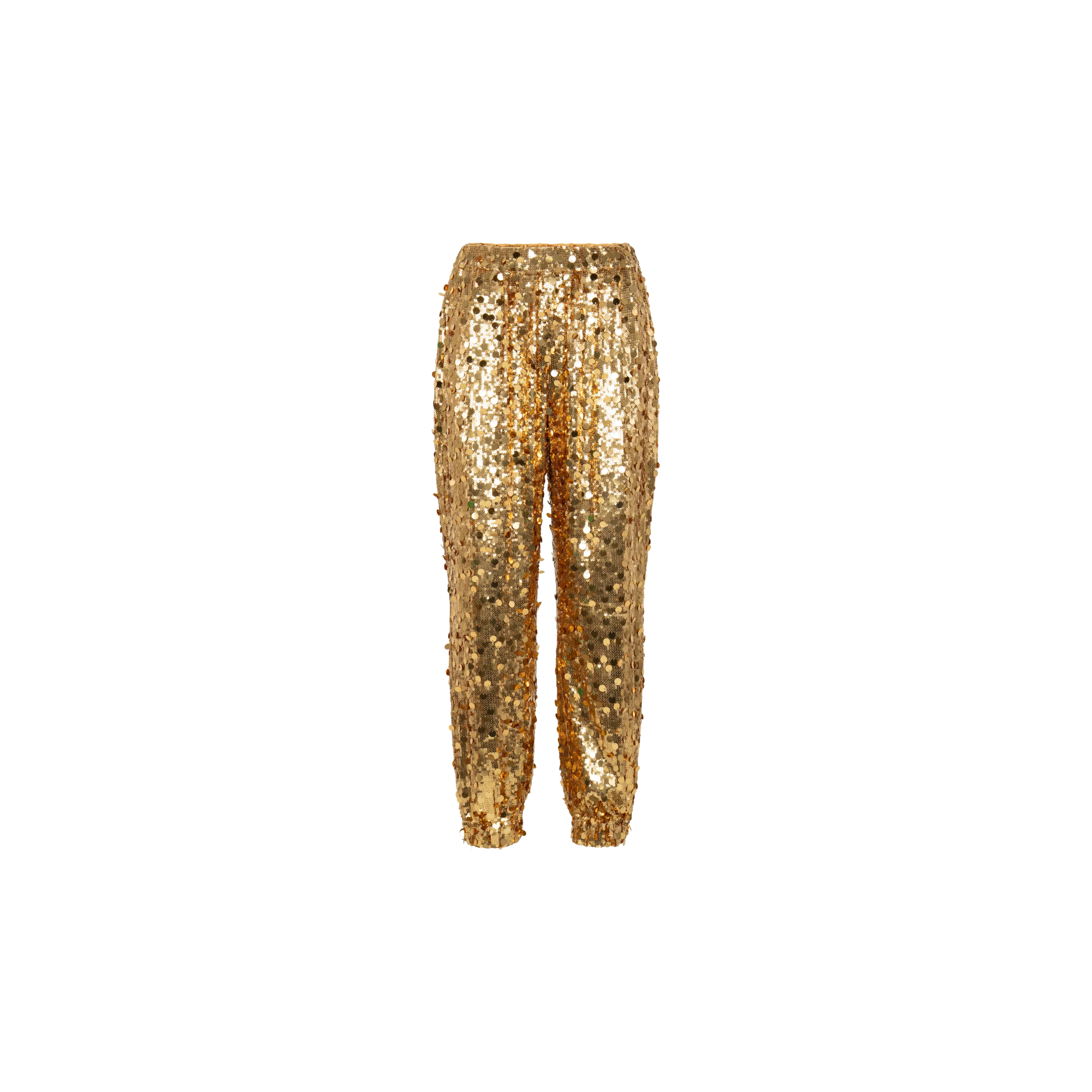 Emily McCarthy Addison Jogger -Gold Sequin