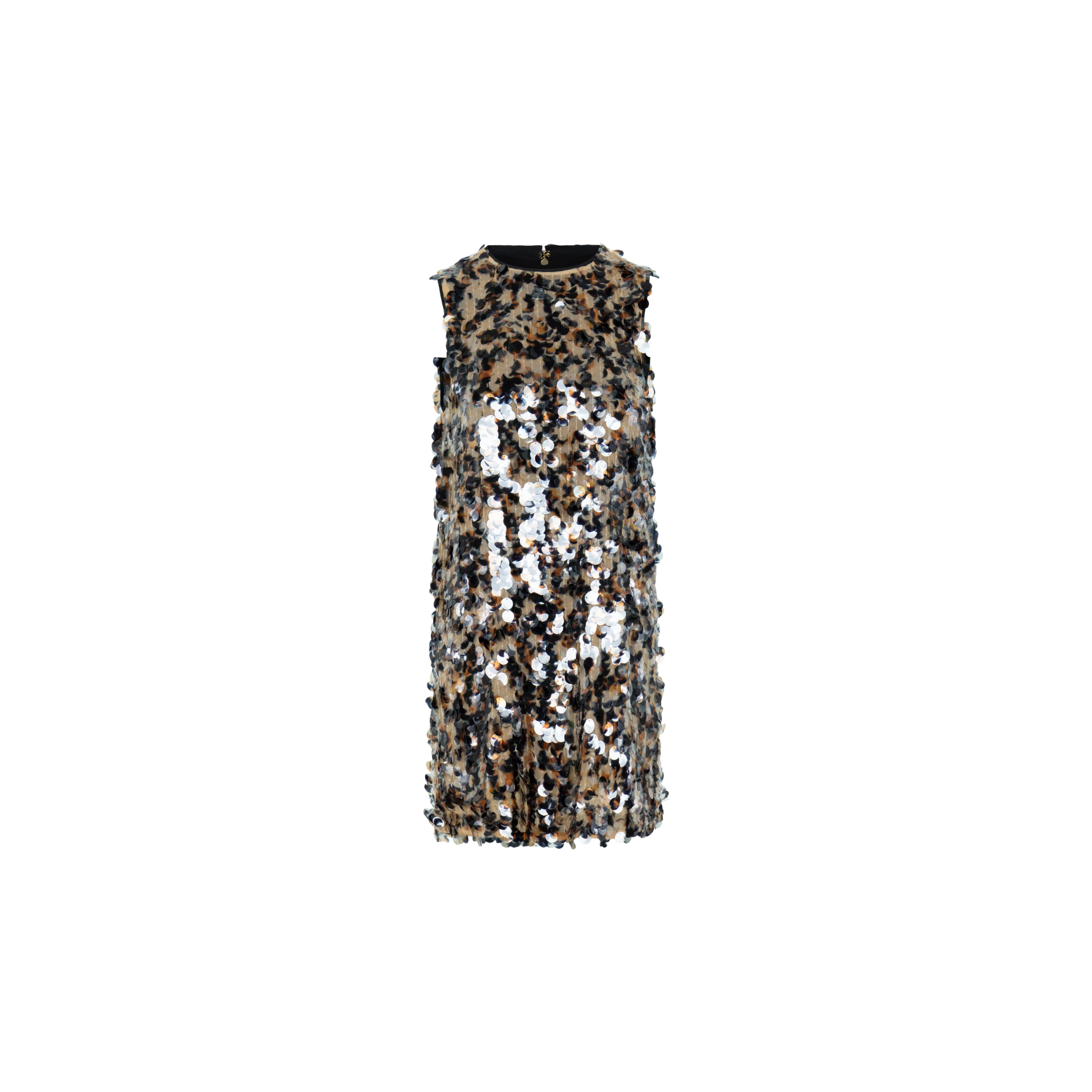 Emily McCarthy Tory Dress -Tortoise Shell Sequin