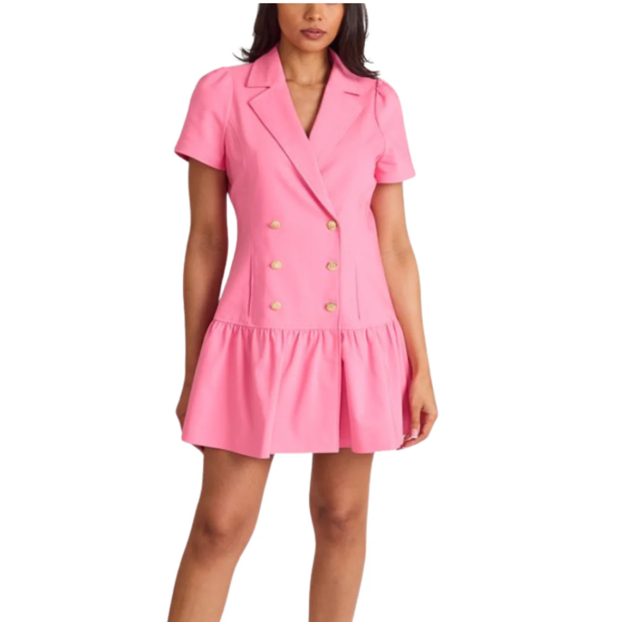 S'Edge Apparel Diana Dress -Pink Punch