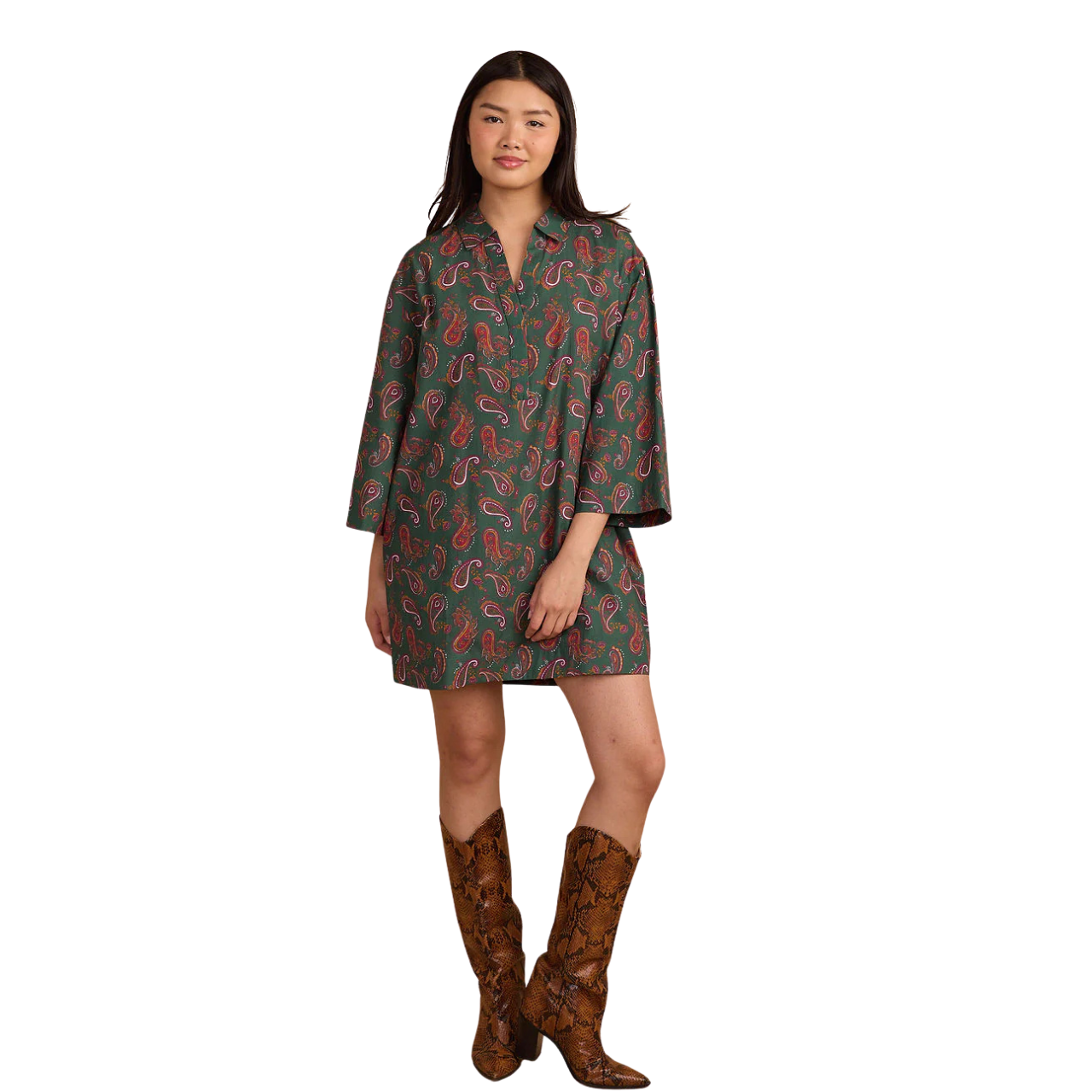 Double A Colette Dress - Paisley