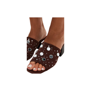 Mirage Mules -Espresso Suede