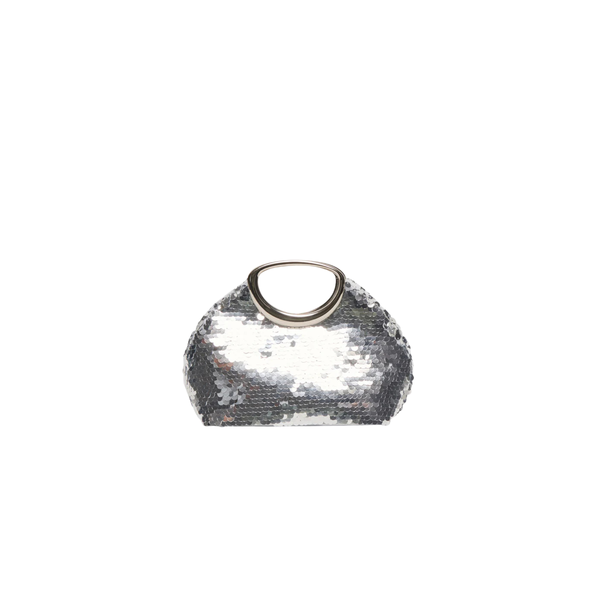 Alina Handbag Silver Sequin