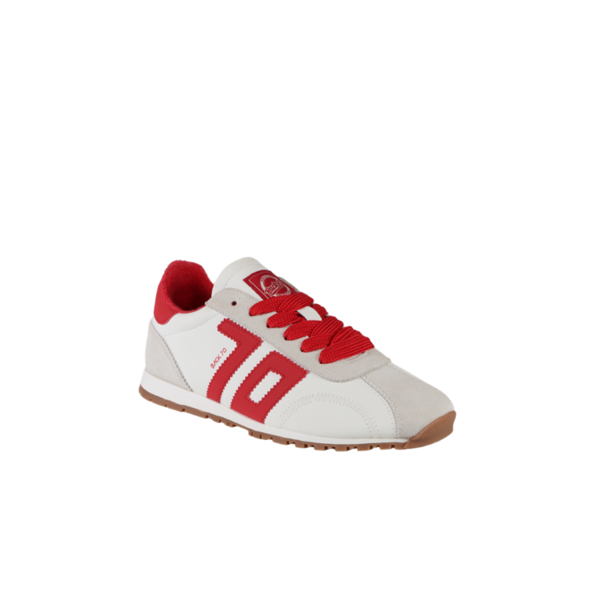 Asian Sneaker - White/Red