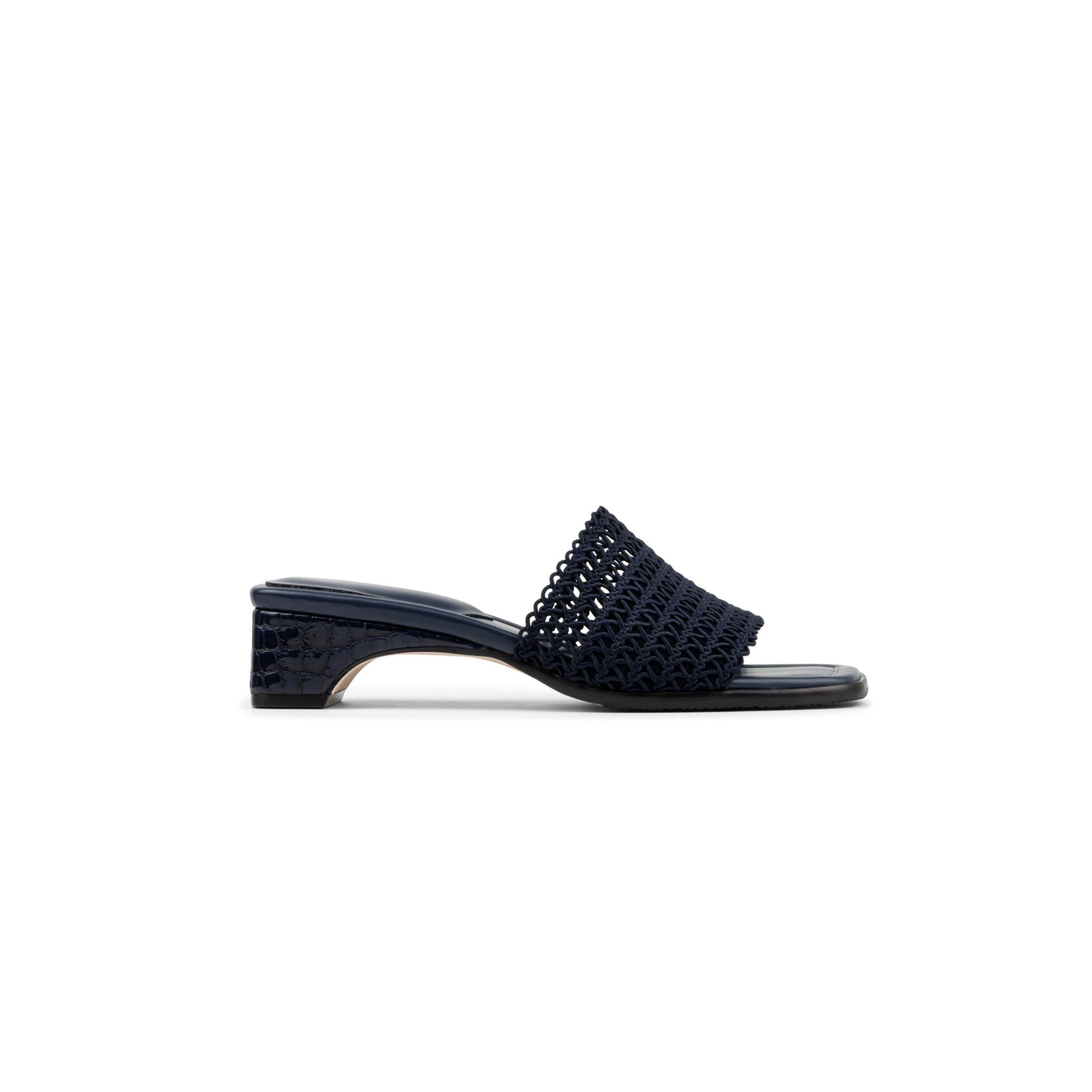Clodie Sandal -Navy Woven