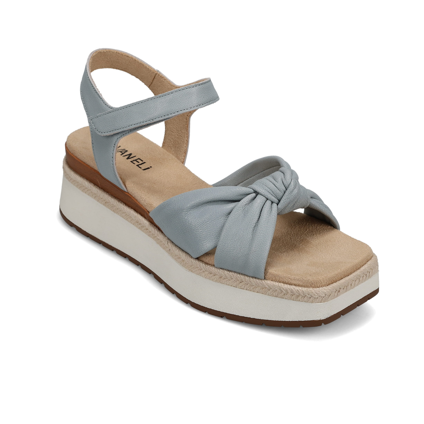 Vaneli Ekon Wedge Sandal -Pale Blue