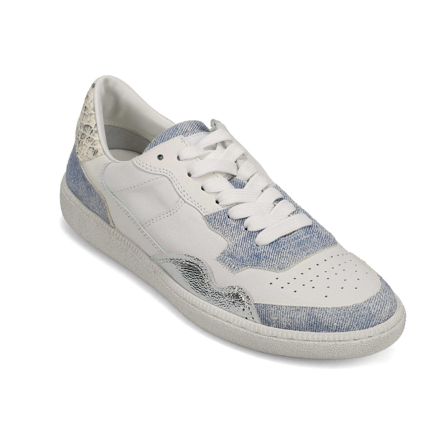 Vaneli Paris Sneaker -White Nappa Jeans