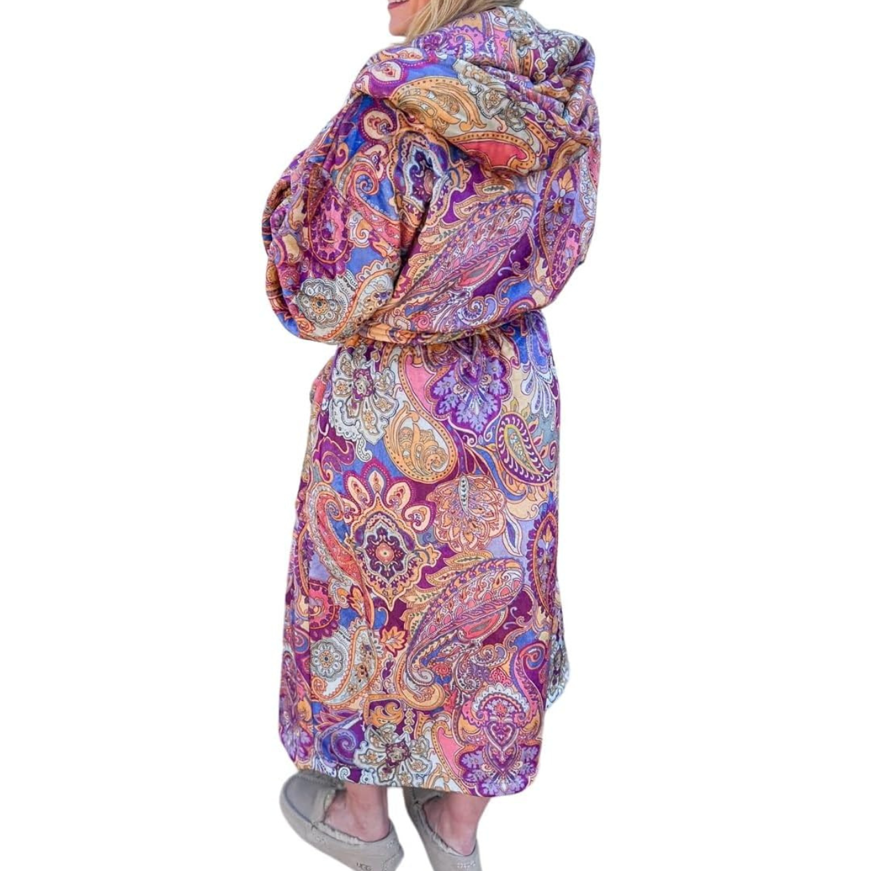 Johnny Was Cozy Robe -Sandalwood Pink