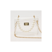 Clearly Handbags -The Audrey in Pearl