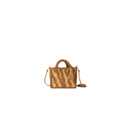 BTB Los Angeles Sahara Mini Handbag -Natural/Taupe