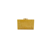 BTB Los Angeles Agate Acrylic Rattan Clutch -Natural