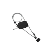 Save the Girls: Active Crossbody w/ RFID Pouch Single Rope -Black