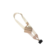 Save the Girls: Clip & Go Strap w/ Zippered Pouch -Classic Ivory