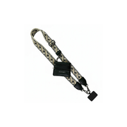 Save the Girls: Clip & Go Strap w/ Zippered Pouch -XOXO Black