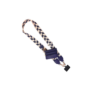 Save the Girls: Clip & Go Strap w/ Zippered Pouch -Chevron Navy/Cream