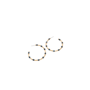 Spartina 449 Calm Waters Hoop Earrings -Blue Coral
