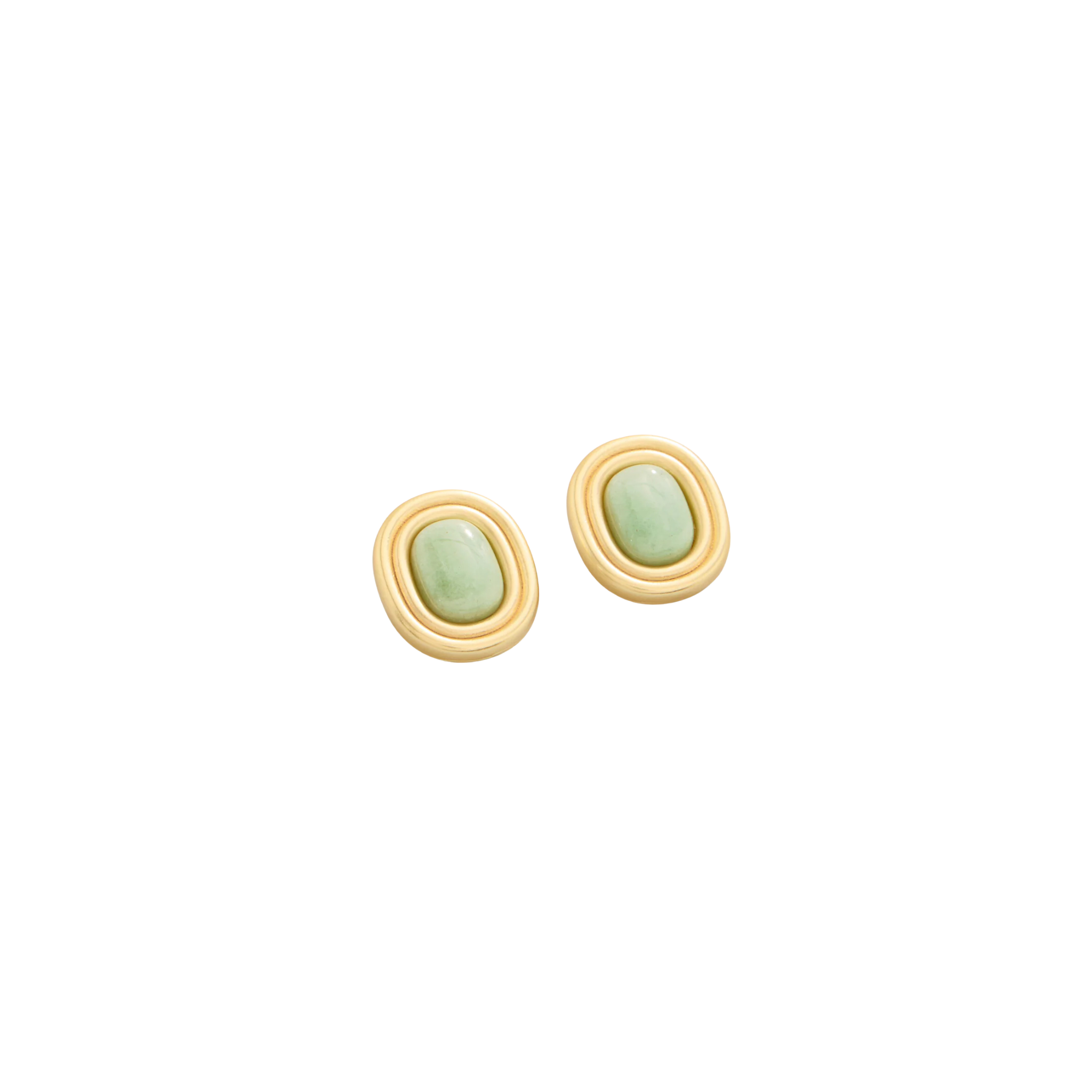 Spartina 449 Castillo Stud Earrings -Green Aventurine