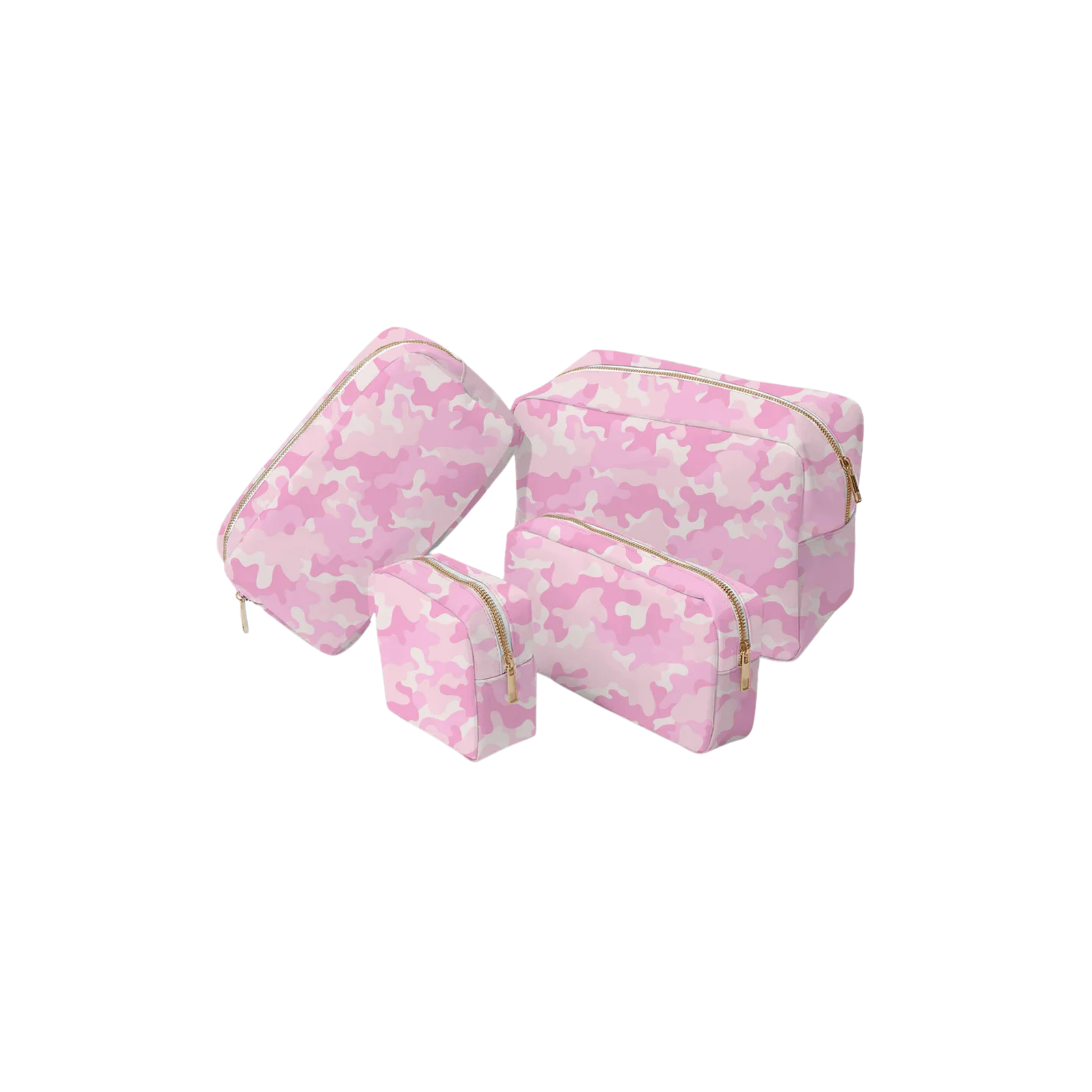 Moon Ryder 4 Piece Toiletry Bag -Pink Camo