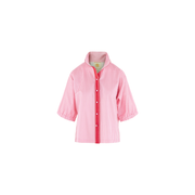 Emily McCarthy Bonny Top -Pink Carnation Stripe