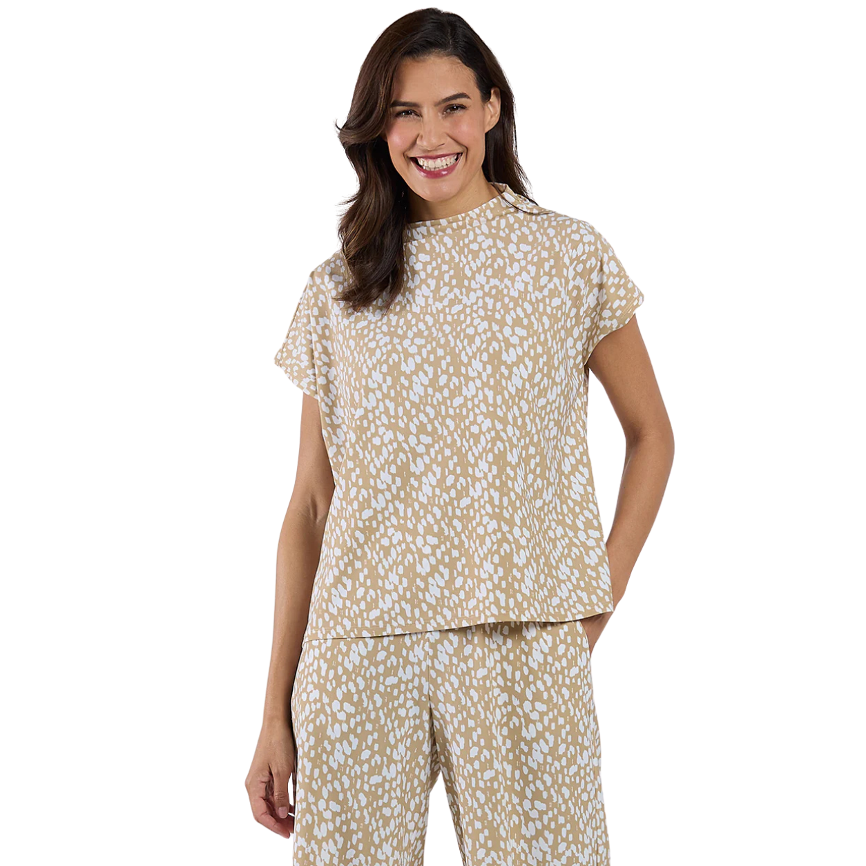 Jude Connally Tillie Top -Antelope Sand