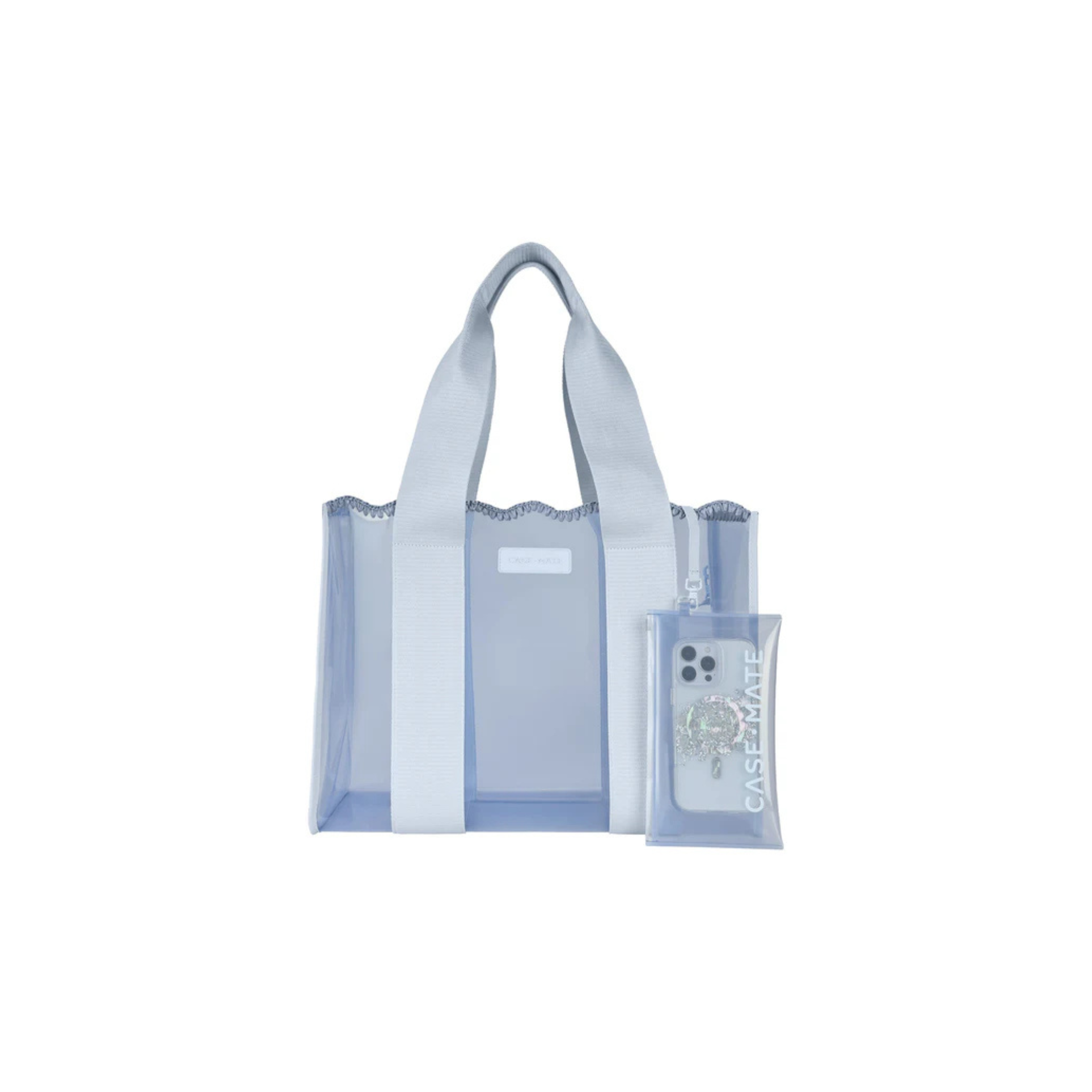Case Mate Jelly Tote -Carolina Blue Crocket Wave