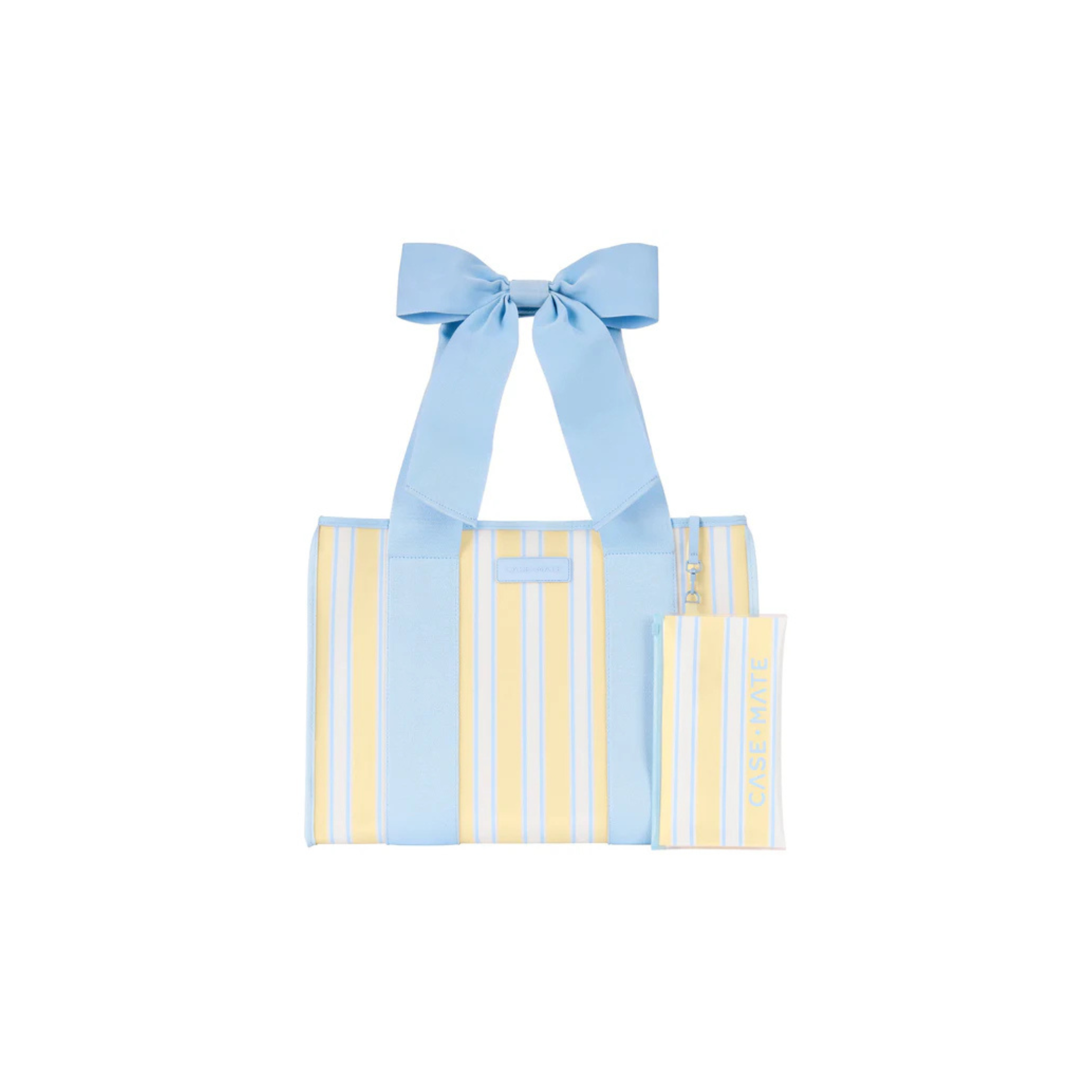 Case Mate Jelly Tote -Cabana Stripe Bow