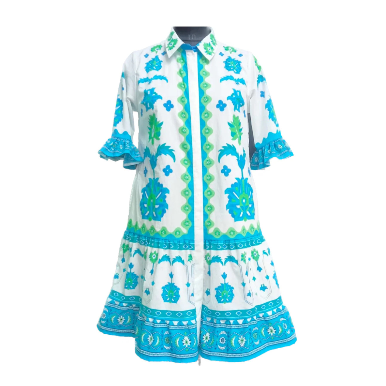 IslaPayal Lisbon Mini Dress -Iznik White