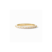 Julie Vos Colette Bangle -Alabaster (M)