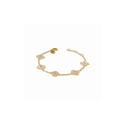 Julie Vos Colette Delicate Bracelet -Chalcedony Blue (OS)