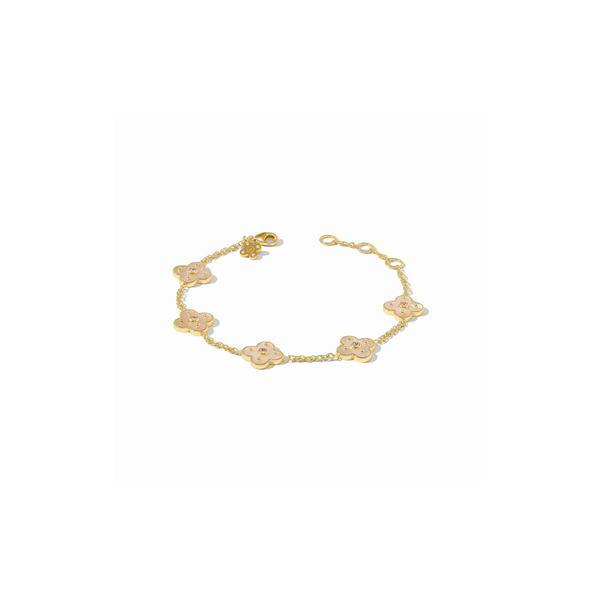 Julie Vos Colette Delicate Bracelet -Champagne (OS)