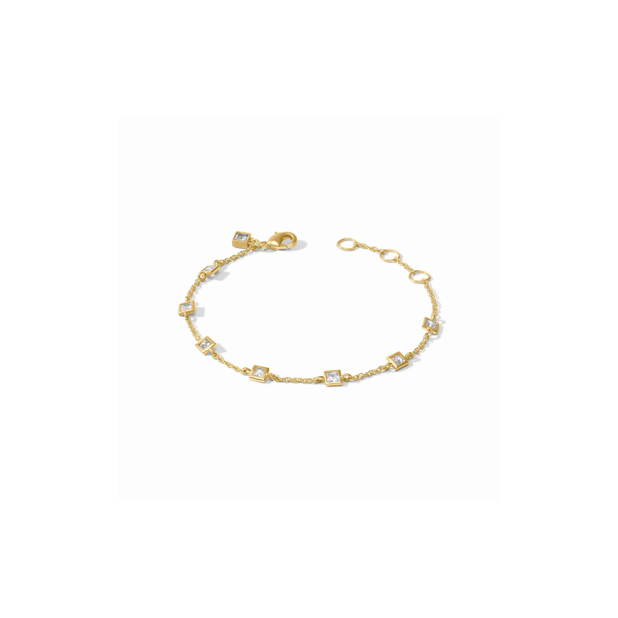 Julie Vos Jolie Delicate Bracelet -Cubic Zirconia (OS)
