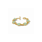 Julie Vos Portofino Stone Bracelet -Aqua Jade (OS)