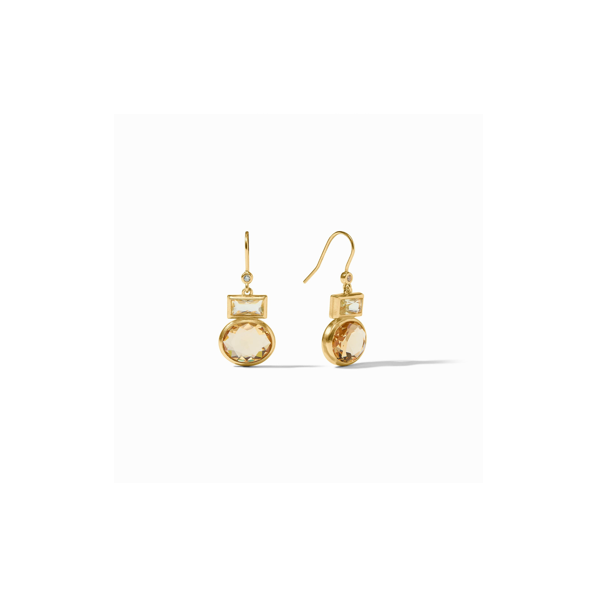 Julie Vos Jolie Midi Earring -Multi Stone