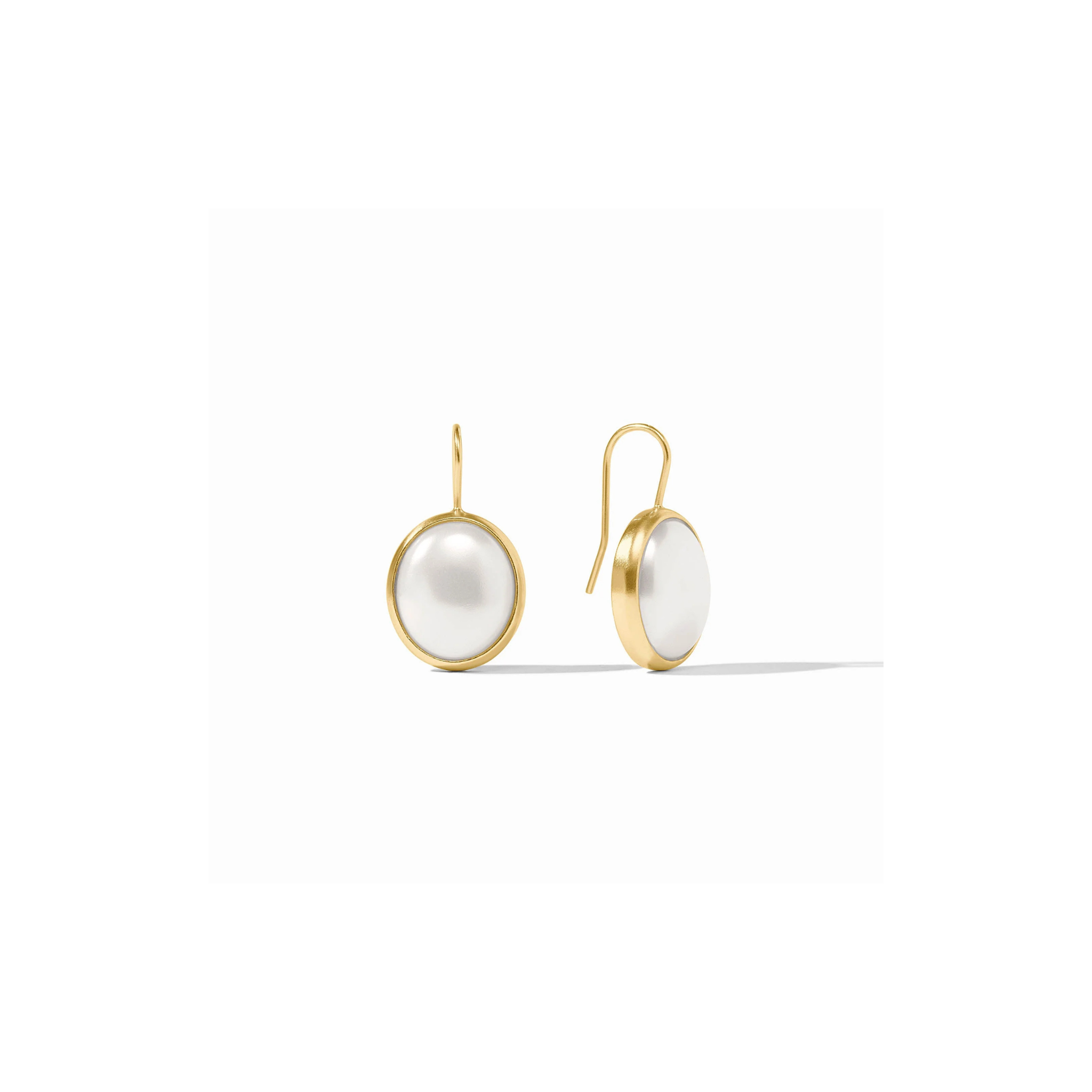 Julie Vos Laguna Stone Earring -Pearl