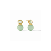 Julie Vos Portofino Earring -Aqua Jade