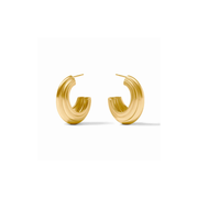 Julie Vos Portofino Statement Hoop Earring -Gold (M)