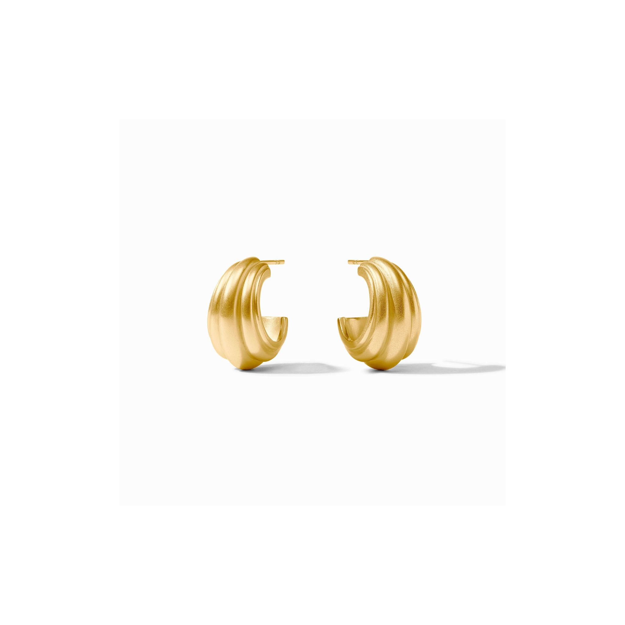 Julie Vos Portofino Statement Hoop Earring -Gold (S)