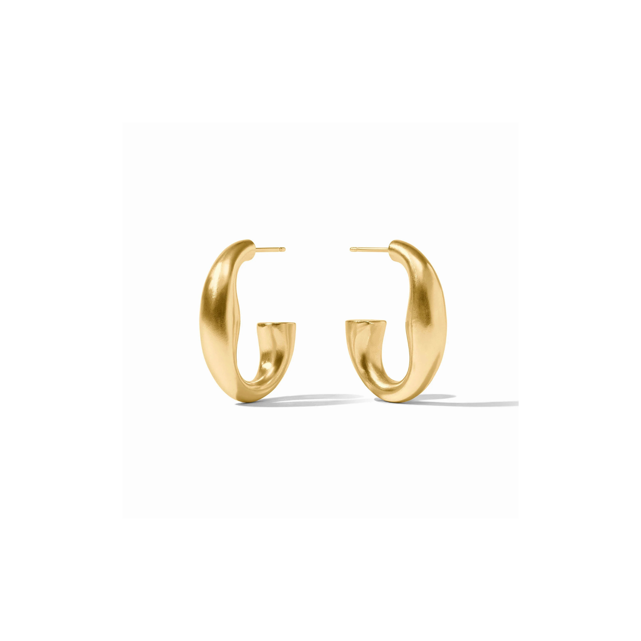 Julie Vos Laguna Hoop Earring -Gold (M)