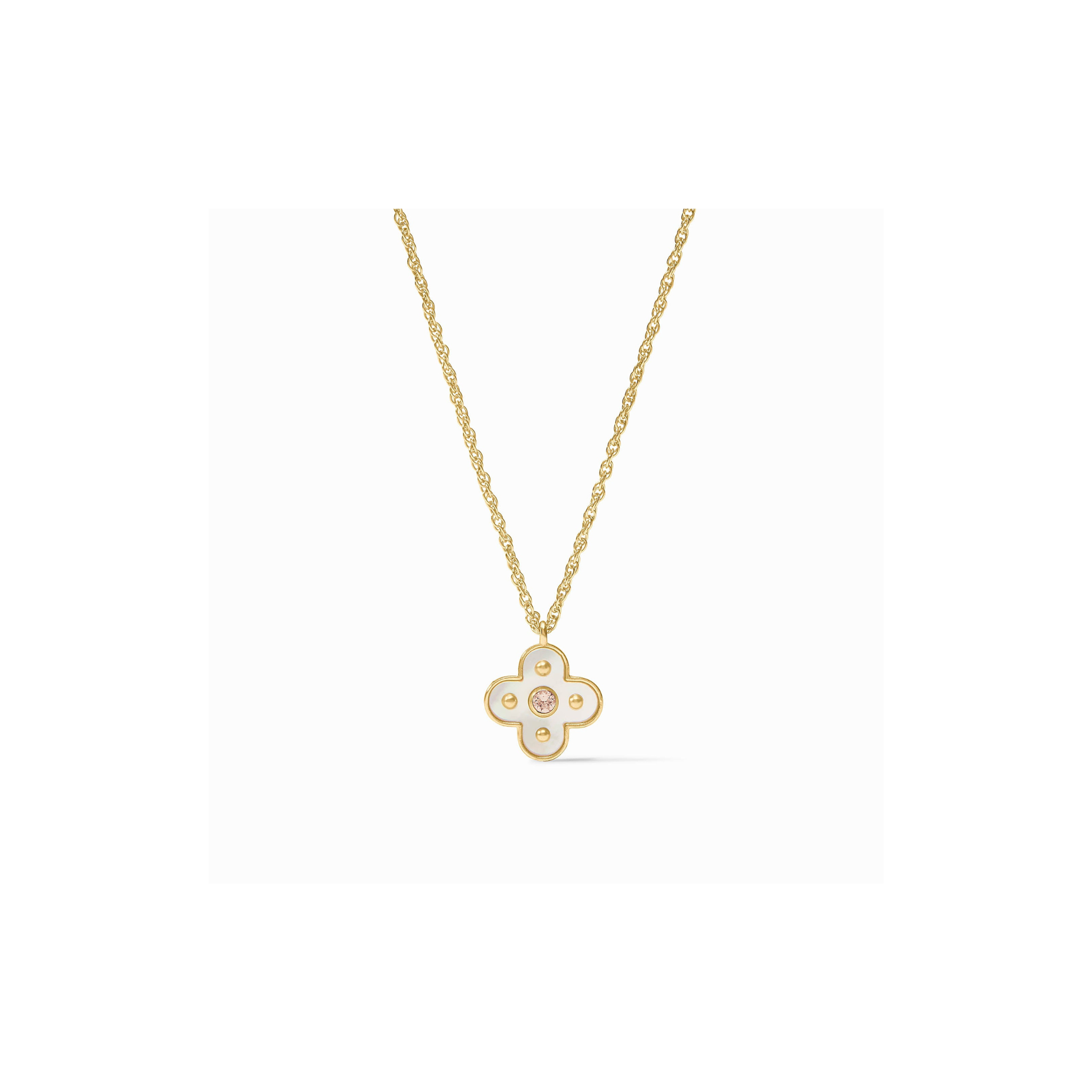 Julie Vos Colette Delicate Necklace -Champagne